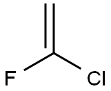 1-氯-1-氟乙烯,2317-91-1,结构式