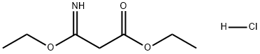 Ethyl 3-ethoxy-3-iminopropionate hydrochloride Struktur