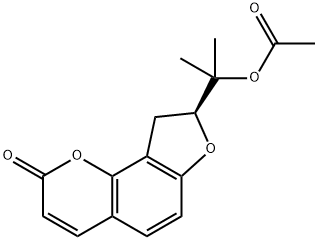 二氢欧山芹醇醋酸酯,23180-65-6,结构式