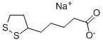 Sodium thioctate Structure