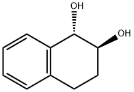 (1S,2S)-trans-1,2,3,4-Tetrahydro-1,2-naphthalenediol Structure