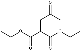 ACETONYLMALONIC ACID DIETHYL ESTER Structure