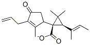(1R)-2,2-二甲基-3-(2-甲基-1-丙烯-1-基)环丙烷甲酸 2-甲基-4-氧代-3-(2-丙烯-1-基)-2-环戊烯-1-基酯,231937-89-6,结构式