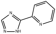 2-(1H-1,2,4-トリアゾール-3-イル)ピリジン 化学構造式