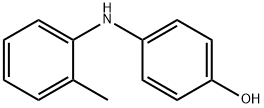 2-甲基-4'-羟基二苯胺,23197-53-7,结构式
