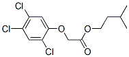 3-methylbutyl (2,4,5-trichlorophenoxy)acetate Structure