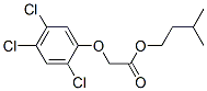 3-methylbutyl (2,4,5-trichlorophenoxy)acetate 结构式