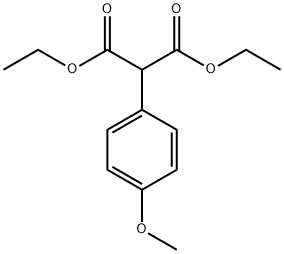 DIETHYL 4-METHOXYPHENYL MALONATE 化学構造式