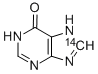 HYPOXANTHINE, [8-14C] 结构式