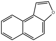 ナフト[2,1-b]フラン 化学構造式