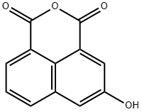 3-Hydroxy-1,8-naphthalic anhydride Struktur