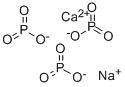 metaphosphoric acid, calcium sodium salt  Structure
