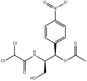 chloramphenicol 1-acetate Structure