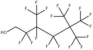 1H,1H-PERFLUORO-3,5,5-TRIMETHYL-1-HEXANOL Structure