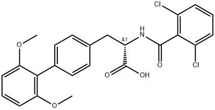 232271-19-1 (ALPHAS)-ALPHA-[(2,6-二氯苯甲酰)氨基]-2',6'-二甲氧基联苯-4-丙酸