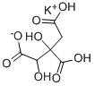 POTASSIUM HYDROXYCITRATE Structure