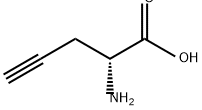 D-PROPARGYLGLYCINE Struktur