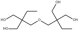 2,2'-[オキシビス(メチレン)]ビス[2-エチル-1,3-プロパンジオール] 化学構造式