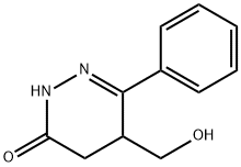 5-(HYDROXYMETHYL)-6-PHENYL-4,5-DIHYDRO-3(2H)-PYRIDAZINONE Struktur