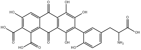 LACCAIC ACID C Structure