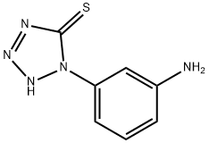 1-(3-AMINOPHENYL)-5-MERCAPTOTETRAZOLE Struktur