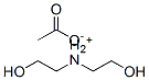 bis(2-hydroxyethyl)ammonium acetate Struktur