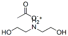 bis(2-hydroxyethyl)ammonium acetate Structure