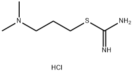 S-(3-二甲氨基丙基)异硫脲二盐酸盐, 23256-33-9, 结构式