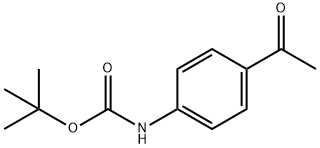 (4-Acetyl-phenyl)-carbamic acid tert-butyl ester Struktur