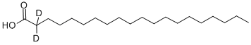 EICOSANOIC-2,2-D2 ACID Struktur
