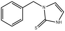 1-苄基-1,3-二氢-2H-咪唑-2-硫酮, 23269-10-5, 结构式