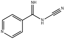 N'-CYANOPYRIDINE-4-CARBOXIMIDAMIDE 结构式