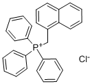 (1-ナフチルメチル)トリフェニルホスホニウムクロリド 化学構造式