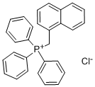 (1-NAPHTHYLMETHYL)TRIPHENYLPHOSPHONIUM CHLORIDE Structure