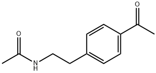 N-[2-(4-乙酰苯基)乙基]乙酰胺, 23279-64-3, 结构式