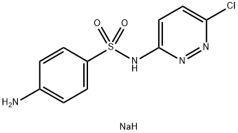 磺胺氯哒嗪钠,23282-55-5,结构式