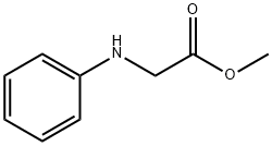 Methyl N-phenylglycinate Struktur