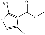 4-Isoxazolecarboxylicacid,5-amino-3-methyl-,methylester(8CI) Struktur