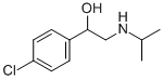 1-(4-CHLORO-PHENYL)-2-ISOPROPYLAMINO-ETHANOL Structure