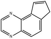 7H-Cyclopenta[f]quinoxaline,233-19-2,结构式