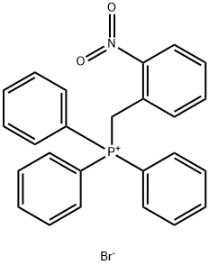 (2-ニトロベンジル)トリフェニルホスホニウムブロミド MONOHYDRATE, 98+% 化学構造式
