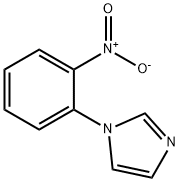 1-(2-ニトロフェニル)イミダゾール 化学構造式