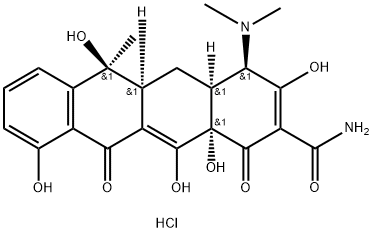 差向四环素,23313-80-6,结构式