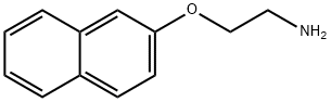 2-(2-萘氧基)乙胺, 23314-24-1, 结构式