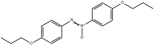 4,4'-ジプロポキシアゾキシベンゼン 化学構造式