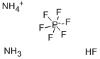 AMMONIUM HEXAFLUOROPHOSPHATE FLUORIDE Structure