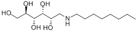 N-Octyl-D-glucamine Structure