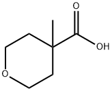 4-甲基四氢吡喃-4-甲酸,233276-38-5,结构式