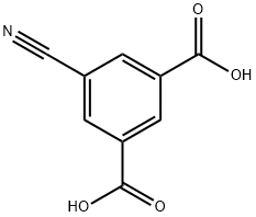 5-氰基-1,3-苯二甲酸 结构式