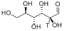D-MANNOSE, [2-3H] 结构式